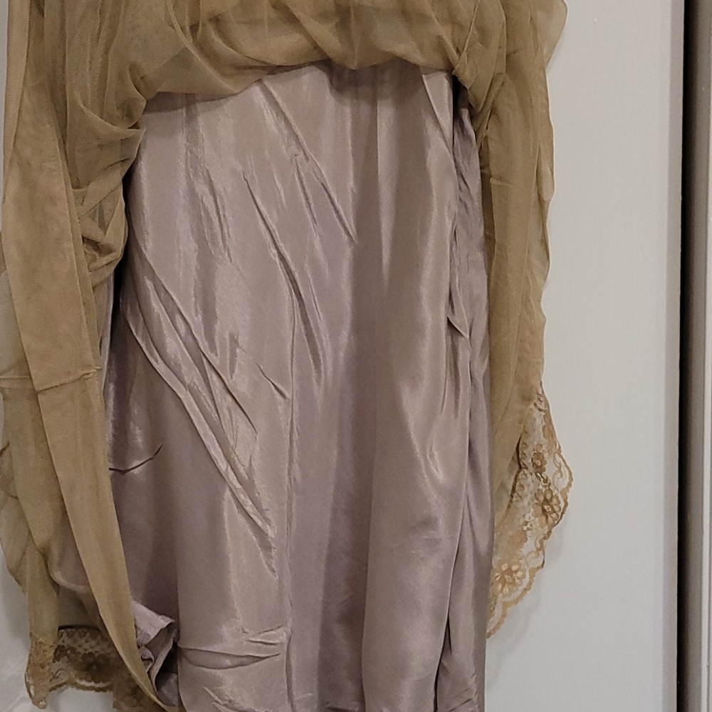 Free People Mesh Overlay Skirt (M) - Picture 6 of 7